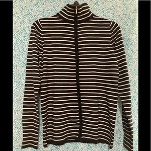 💙 Vintage Charter Club Zippered Sweater, Size: Medium